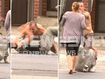 Man loses pants in wild street brawl