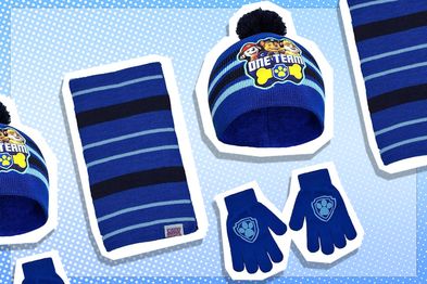 9PR: Nickelodeon Paw Patrol Hat, Scarf and Glove Set, Blue