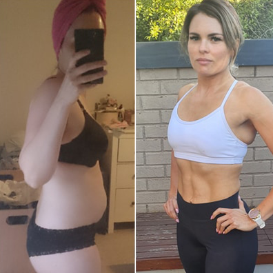 The Healthy Mummy weight loss before and after