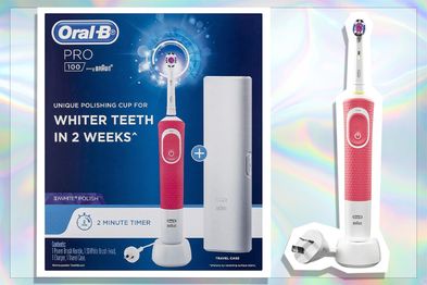9PR: Oral-B Pro 100 3D White Polish Electric Toothbrush