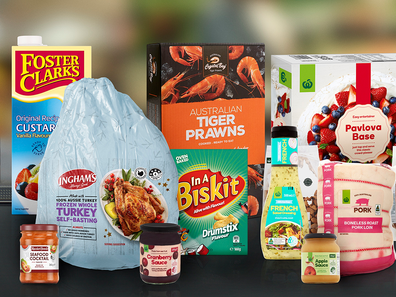woolworths Christmas products that will be at the same prices or less than Christmas 2021