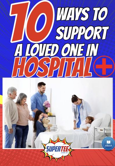 Jason has released the e-book to help family and friends help those in hospital.