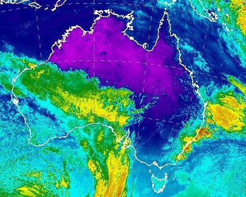 Coastal NSW and parts of southern Australia are getting some heavy falls. Picture: Bureau of Meteorology