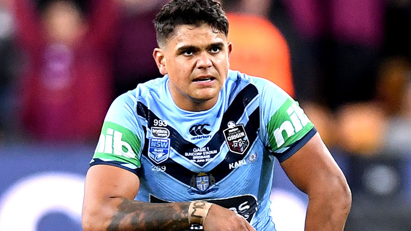 Latrell Mitchell during the 2019 State of Origin 