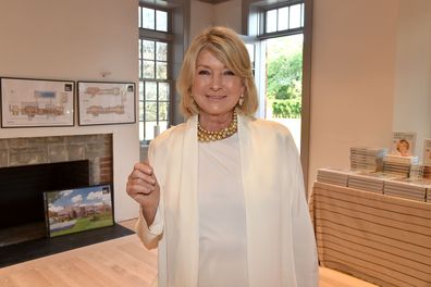 Martha Stewart attends LIFE, LITERACY, LUXE, and EDUCATION, An Authors' Night "Golden Age: The Genius of Architect Grosvenor Atterbury" on June 12, 2021 at The Atterbury Estate in Southampton. 
