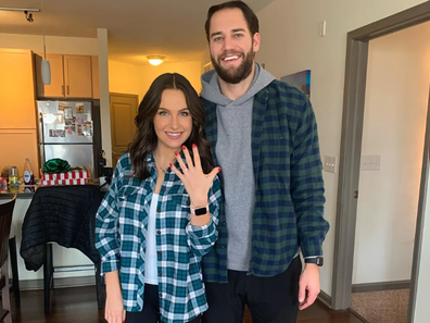 Clancy Burke and Zac Rogal became engaged in December last year.