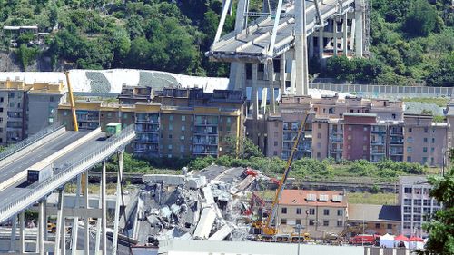 Grief has gripped Italy as the death toll from the bridge disaster climbed to 39.