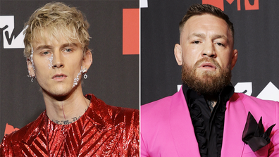 Machine Gun Kelly and Conor McGregor.