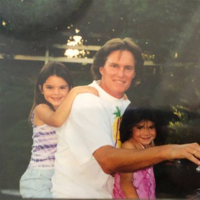 Caitlyn Jenner with daughters Kendall and Kylie.