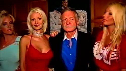 Hefner said his arrangement of "seven girlfriends" worked very well. (60 Minutes)