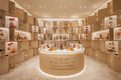 Louis Vuitton chocolate store Singapore