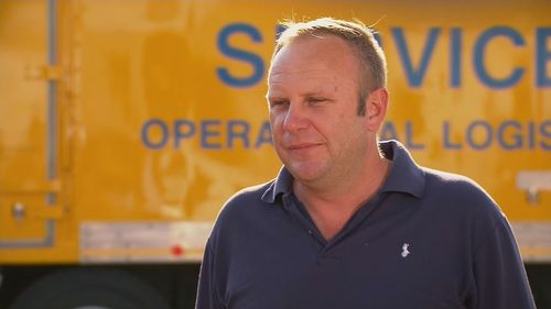 Grant Schultz had been helping battle one of several bushfires burning across Queensland on Wednesday, when a routine water collection at a dam in the Scenic Rim region went terribly wrong. 