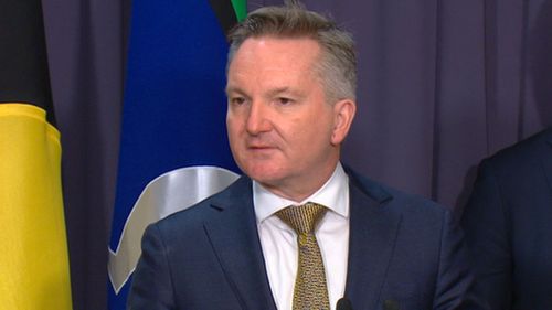 Energy and Climate Change Minister Chris Bowen.