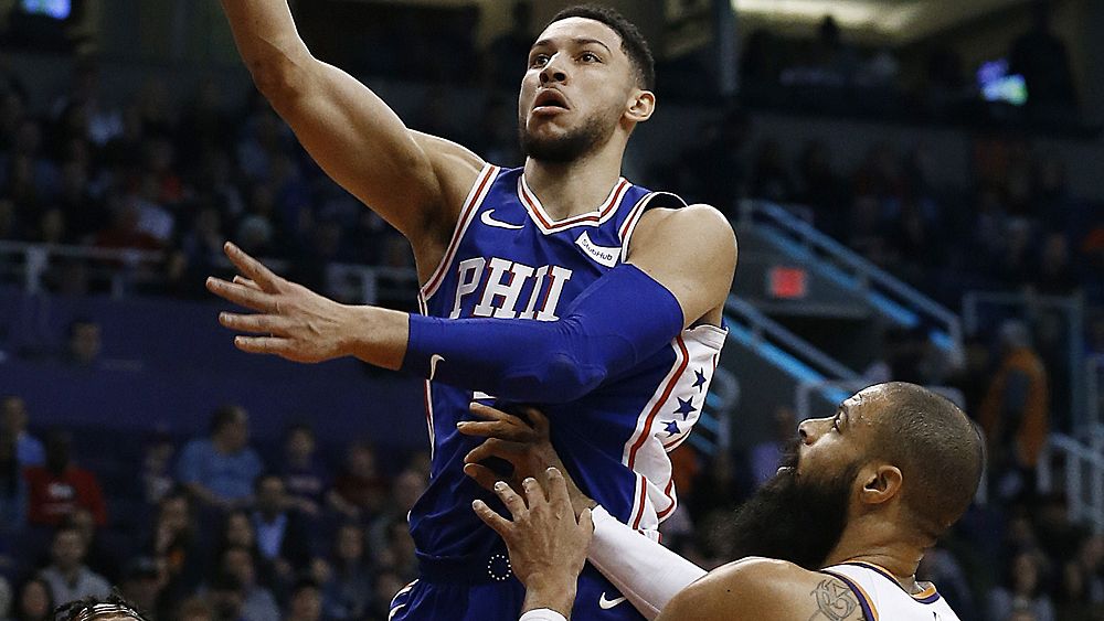 Ben Simmons and Aron Baynes celebrate New Year with NBA victories