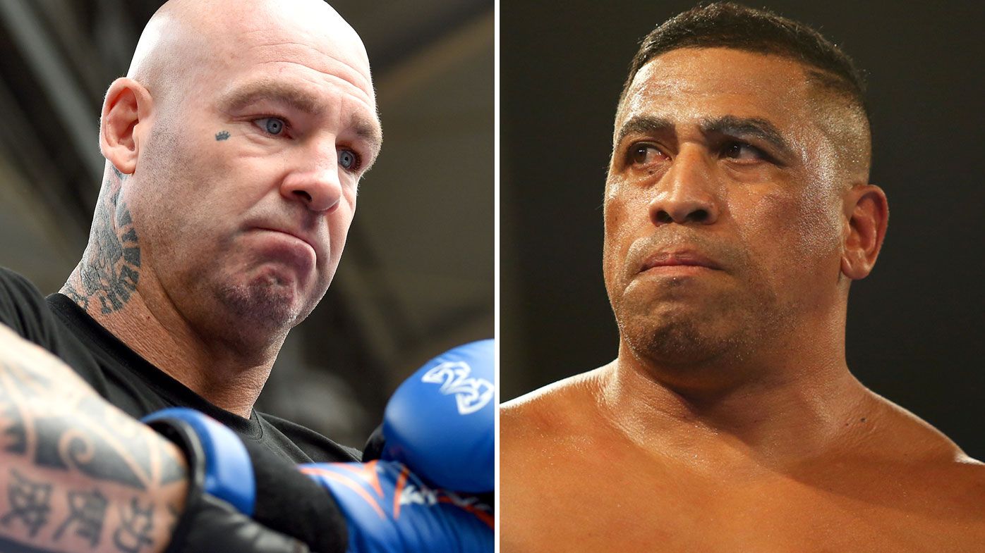 Lucas Browne and John Hopoate