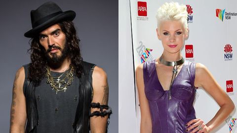 Revealed: Russell Brand's secret fling with Aussie TV presenter