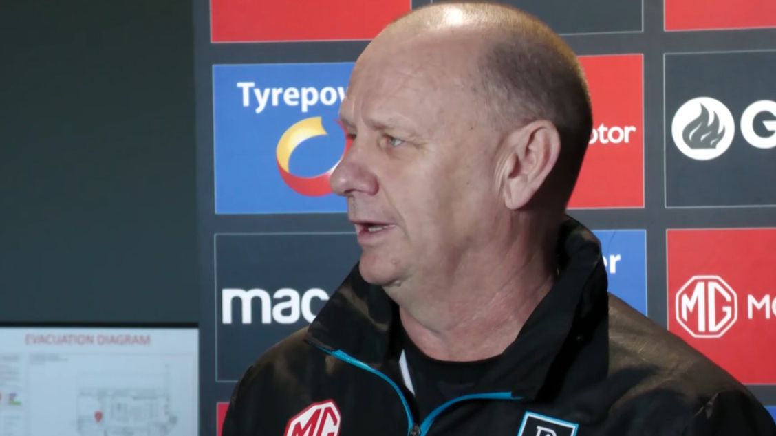 'It's a big mistake': Port Adelaide coach Ken Hinkley calls out club doctor after 'wrong' Aliir Aliir call
