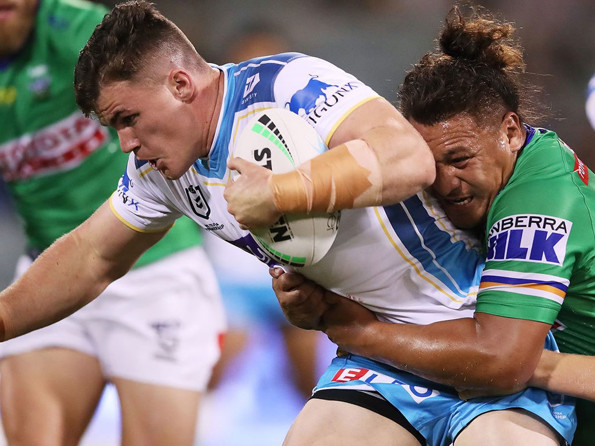 NRL 2021: Gold Coast Titans vs Canberra Raiders, live blog, live