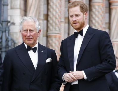 king charles prince harry relationship