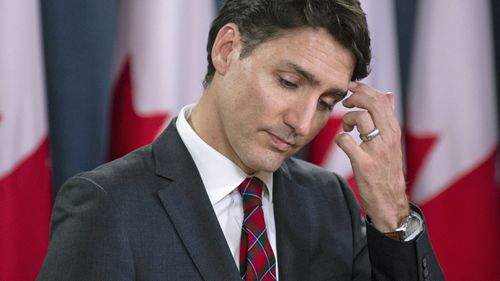 Justin Trudeau's re-election campaign has been hit by scandal.