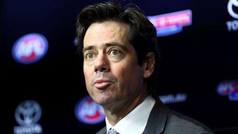 Caroline Wilson lashes AFL boss Gillon McLachlan over 'pathetic' response to Crows camp