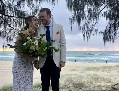 The happy couple look forward to spending the rest of their lives together.