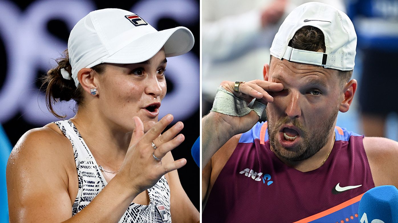 'We were both crying': Ash Barty's golden admission in stirring salute to 'exceptional' Dylan Alcott