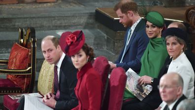 William, Kate, Harry and Meghan