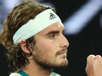 Tsitsipas downs Swede in first round