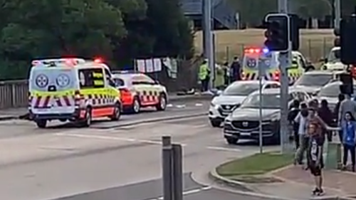 Motorcyclist critical after crash in Sydney's Inner West