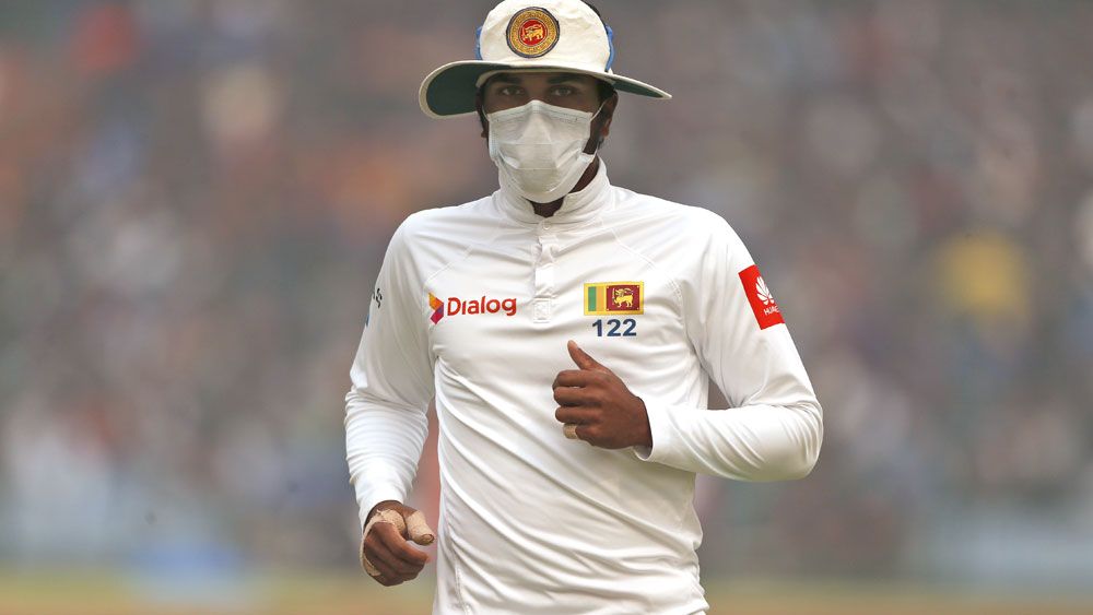 Virat Kohli double ton leads India romp as Sri Lanka struggle with Delhi smog