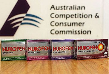 Nurofen's "specific pain" range all contained the same amount of which active drug?
