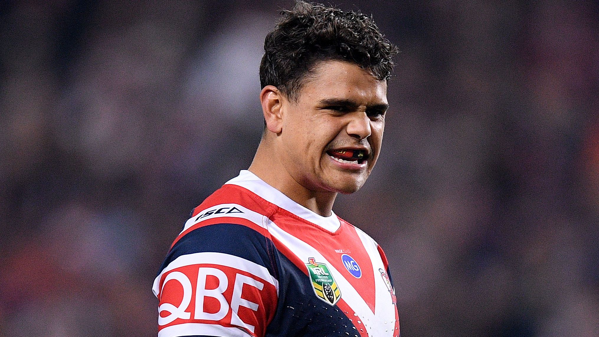 Roosters star Latrell Mitchell.