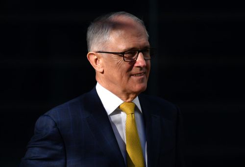 It comes amid talk Mr Turnbull will face a leadership challenge before the end of the year from his home affairs minister.