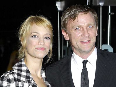 Daniel Craig with Heike Makatsch attend The Times BFI London Film Festival, November 2003 in London.