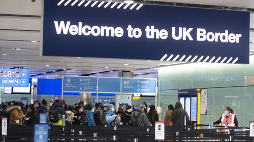 l'aéroport d'Heathrow