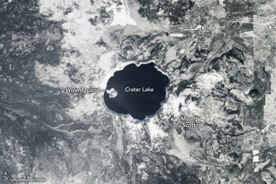 Deepest lake in America hardly ever freezes