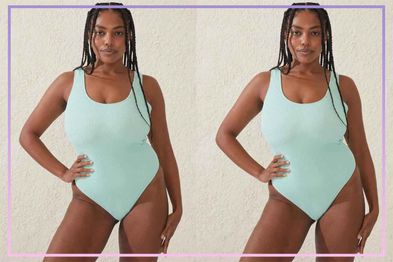 9PR: Cotton On Body Scoop Back One Piece Swimsuit.