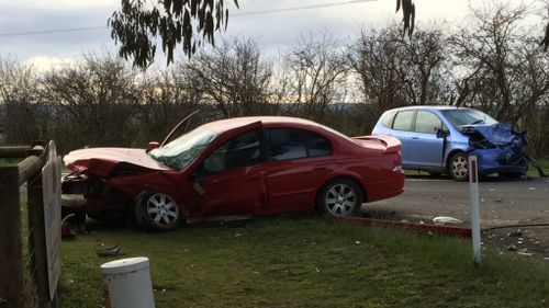 The driver of the second vehicle suffered non-life threatening injuries. (9NEWS)