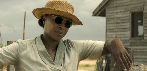 Mary J. Blige in a scene from Mudbound. (AAP)