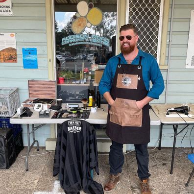 Original Nursing Barbers founder Jarrod Wolhuter