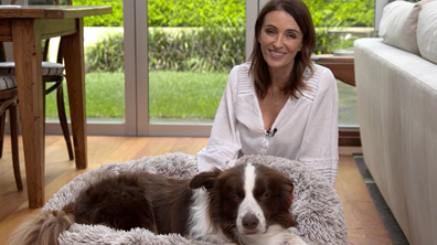 Dr Katrina Warren and her dog Chilli