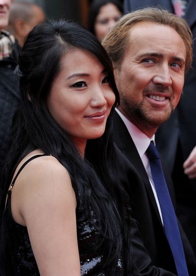 Nicolas Cage and Alice Kim Cage