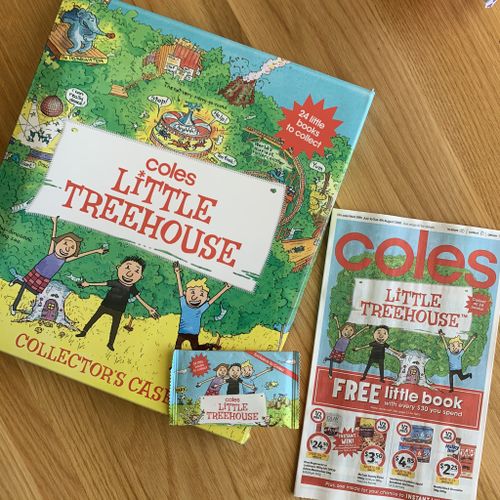 Coles collectables are back with an aim to get kids reading