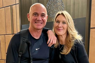 Andre Agassi and Steffi Graf