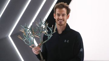 Andy Murray has been named the winner of the BNP Paribas Masters Paris 2016. (AFP)