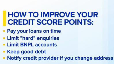 Follow these steps to improve your credit score.