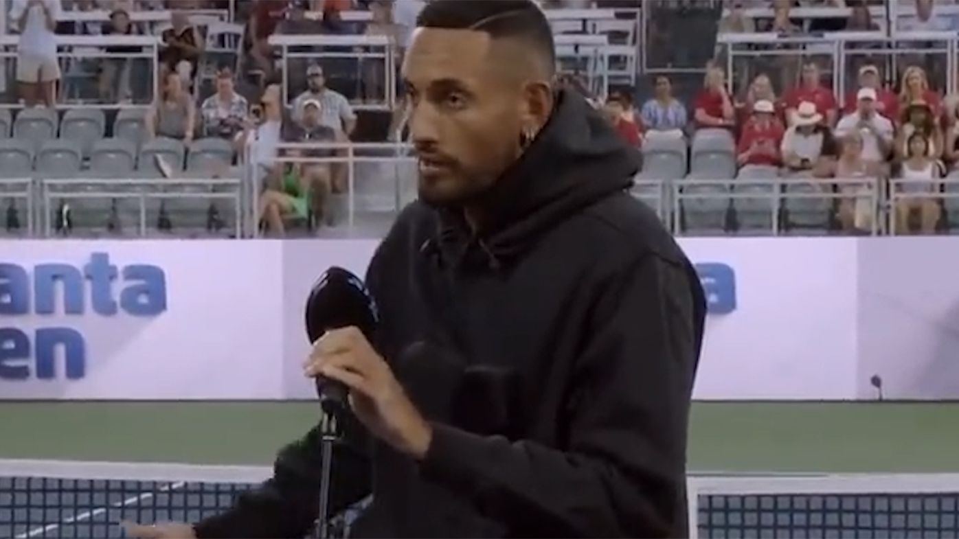 'Shattered' Nick Kyrgios forced out of ATP tournament in Atlanta in US Open blow