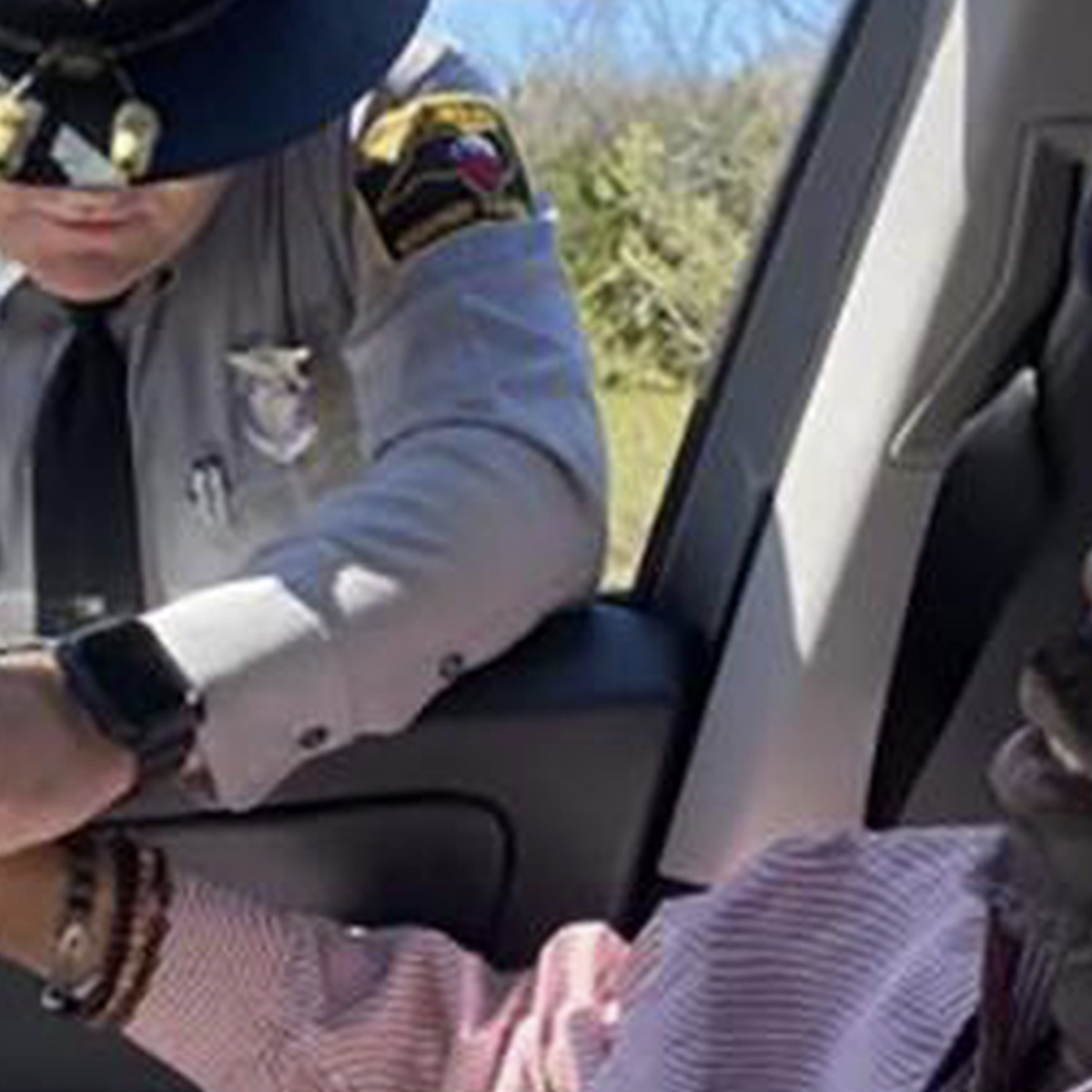 This traffic stop between a Black man and a White state trooper takes  surprising turn