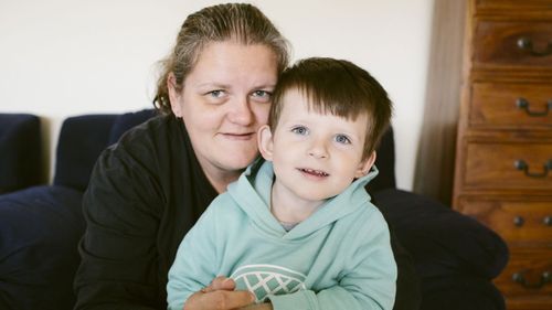 Hope Gowans with her three-year-old son Timothy. (Photo: Hope Gowans)